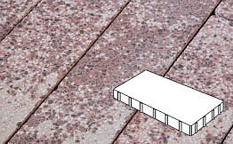 Плита тротуарная Готика Granite FINERRO, Сансет 600*200*80 мм