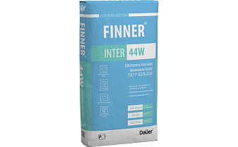 Шпатлевка гипсовая финишная Dauer FINNER INTER 44 W, белая, 20 кг