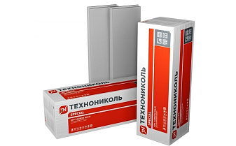 Экструдированный пенополистирол Технониколь XPS Carbon Solid TB 500 элемент А  L-кромка, 2 шт/уп, 1180*580*50 мм