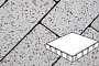 Плитка тротуарная Готика, Granite FERRO, Квадрат, Покостовский, 400*400*100 мм