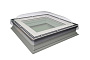 Окно для плоских крыш FAKRO DXC-C P2 с куполом, 800*800 мм