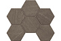 Мозаика Hexagon Estima Gabbro GB03, неполированный