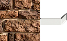 Облицовочный камень White Hills Данвеган угловой элемент цвет 505-45