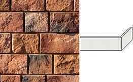 Облицовочный камень White Hills Шинон угловой элемент цвет 412-95