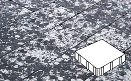 Плитка тротуарная Готика, City Granite FINO, Квадрат, Диорит, 300*300*100 мм
