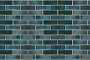 Кирпич клинкерный пустотелый ABC 8954 Hamburg schwarz-blau-bunt-geflammt Kohlebrand гладкий, 240*115*71 мм