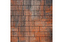 Плитка тротуарная SteinRus Прямоугольник Лайн В.6.П.8 гладкая, ColorMix Рей, 200*100*80 мм