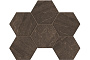 Мозаика Hexagon Estima Gabbro GB04, неполированный