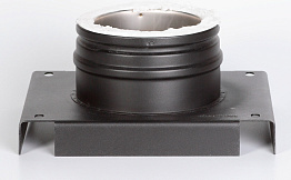 Основание Schiedel PERMETER 50 с отводом конденсата черный, D 150/250 мм