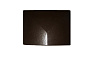Клинкерный заборный элемент завершающий Terca Donkerbruin темно-коричневый глазурованный, 105*150*30 мм