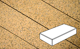 Плитка тротуарная Готика, Granite FINO, Картано, Жельтау, 300*150*60 мм