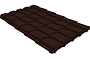 Grand Line Верховье Quadro profi Rooftop Matte RAL 8017 шоколад