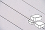 Плитка тротуарная Готика Profi, Классика, кристалл, полный прокрас, б/ц, толщина 60 мм, комплект 3 шт