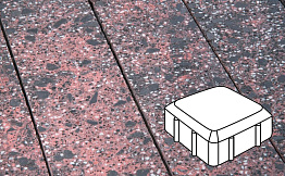 Плитка тротуарная Готика, City Granite FINO, Старая площадь, Дымовский, 160*160*60 мм