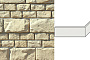 Облицовочный камень White Hills Шеффилд угловой элемент цвет 430-15+435-15, 6,5*17,5; 2,5*12,5 см