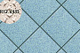 Техническая напольная клинкерная плитка Stroeher Secuton ТS40 blau (R12-V4/B), 196*196*10 мм