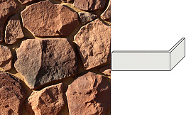 Облицовочный камень White Hills Рутланд угловой элемент цвет 602-95