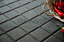 Плитка тротуарная Steingot Моноцвет, Квадрат, черный, 100*100*60 мм