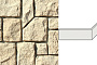 Облицовочный камень White Hills Дарем угловой элемент цвет 510-15