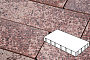 Плитка тротуарная Готика, Granite FINO, Плита, Сансет, 400*200*80 мм
