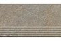 Клинкерная ступень с насечками Paradyz Eremite Taupe, 600*300*8,5 мм