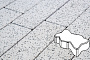 Плитка тротуарная Готика, City Granite FINERRO, Зигзаг/Волна, Покостовский, 225*112,5*60 мм