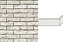 Декоративный кирпич White Hills Лондон брик угловой элемент цвет 300-05