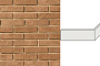 Декоративный кирпич White Hills Терамо брик угловой элемент цвет 352-45