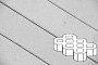 Плитка тротуарная Готика Profi, Экопарковка, светло-серый, частичный прокрас, с/ц, 600*400*100 мм