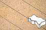 Плитка тротуарная Готика, City Granite FINO, Зигзаг/Волна, Павловское, 225*112,5*60 мм