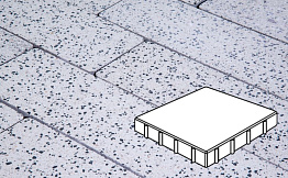 Плитка тротуарная Готика, City Granite FINO, Квадрат, Покостовский, 400*400*100 мм