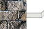 Облицовочный камень White Hills Шеффилд угловой элемент цвет 431-85, 12,4*33 см