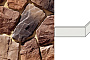 Облицовочный камень White Hills Рока угловой элемент цвет 612-95