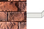 Облицовочный камень White Hills Шеффилд угловой элемент цвет 432-95, 12,4*33 см