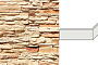 Облицовочный камень White Hills Кросс Фелл угловой элемент цвет 101-15