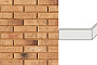 Декоративный кирпич White Hills Терамо брик угловой элемент цвет 350-45