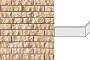 Декоративный кирпич White Hills Алтен брик угловой элемент цвет 310-25