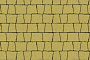 Плитка тротуарная Антик Б.3.А.6 гладкий желтый