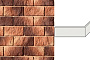 Облицовочный камень White Hills Лорн угловой элемент цвет 415-45