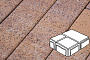 Плитка тротуарная Готика Natur FERRO, Старый Город, Терракота, комплект 3 шт, толщина 80 мм