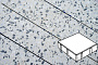 Плитка тротуарная Готика, City Granite FINO, квадрат, Грис Парга, 150*150*100 мм