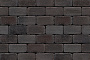 Клинкерная брусчатка Westerwaelder Klinker PK815SG Schwarz-bunt Edelglanz gerumpelt, 200*100*52 мм