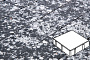 Плитка тротуарная Готика, Granite FINO, Квадрат без фаски, Диорит, 150*150*100 мм