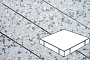 Плитка тротуарная Готика, Granite FINERRO, Квадрат, Грис Парга, 500*500*120 мм