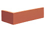 Угловая клинкерная облицовочная плитка King Klinker Dream House Ruby red (01) гладкая NF, 240*71*115*14 мм