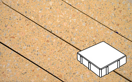Плитка тротуарная Готика, City Granite FINERRO, квадрат, Павловское, 150*150*100 мм