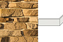 Облицовочный камень White Hills Тевиот угловой элемент цвет 701-65