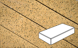Плитка тротуарная Готика Granite FERRO, картано, Жельтау 300*150*60 мм