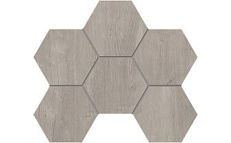 Мозаика Hexagon Estima Soft Wood SF03 неполированный 285*250 мм