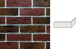 Угловой декоративный кирпич Redstone Dover brick DB-62/U 227*100*71 мм